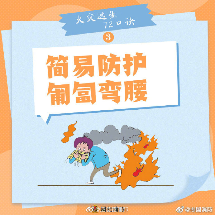 【火災(zāi)逃生怎么辦？牢記“72字”消防口訣】