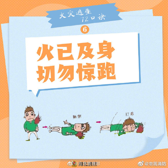 【火災(zāi)逃生怎么辦？牢記“72字”消防口訣】